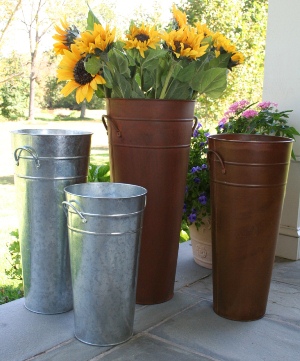 French Buckets - Florist Flowers